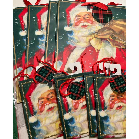Bundle Christmas wrapping 8 bags 3 boxes 1 pack tissue paper - Picture 3 of 13
